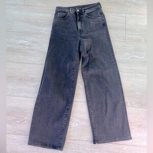 Totem high waist flare fit jeans - 26/32, grey